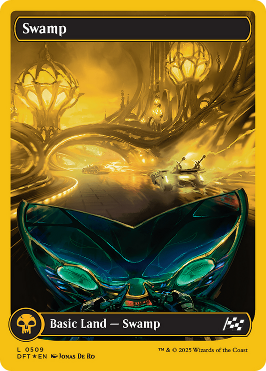 Swamp (0509) (First-Place Foil) (DFT-509) - Aetherdrift Foil - Premium MTG Single from Wizards of the Coast - Just $0.22! Shop now at Game Crave Tournament Store