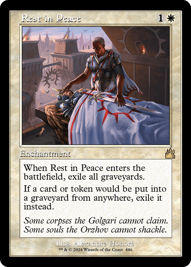 Rest in Peace (RVR-446) - Ravnica Remastered - Premium MTG Single from Wizards of the Coast - Just $0.86! Shop now at Game Crave Tournament Store