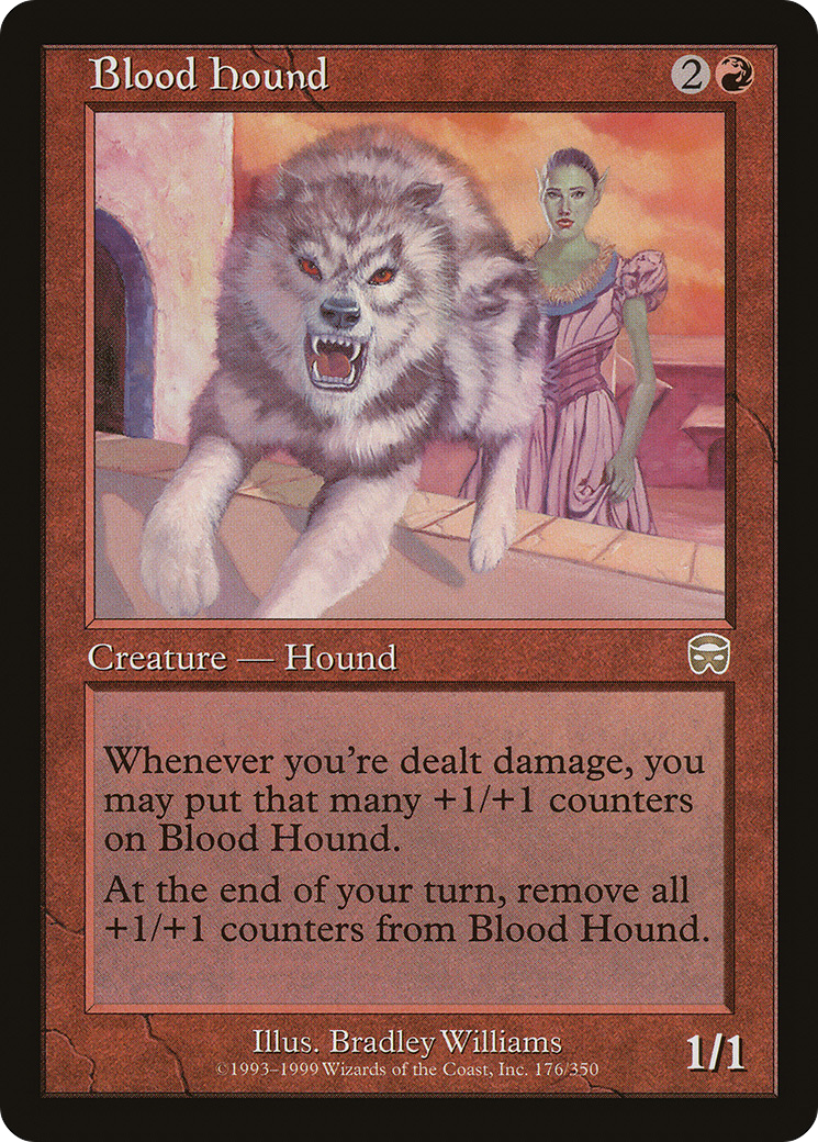 Blood Hound (MMQ-176) - Mercadian Masques Foil
