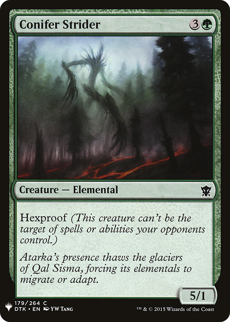 Conifer Strider (MB1-1168) - Mystery Booster