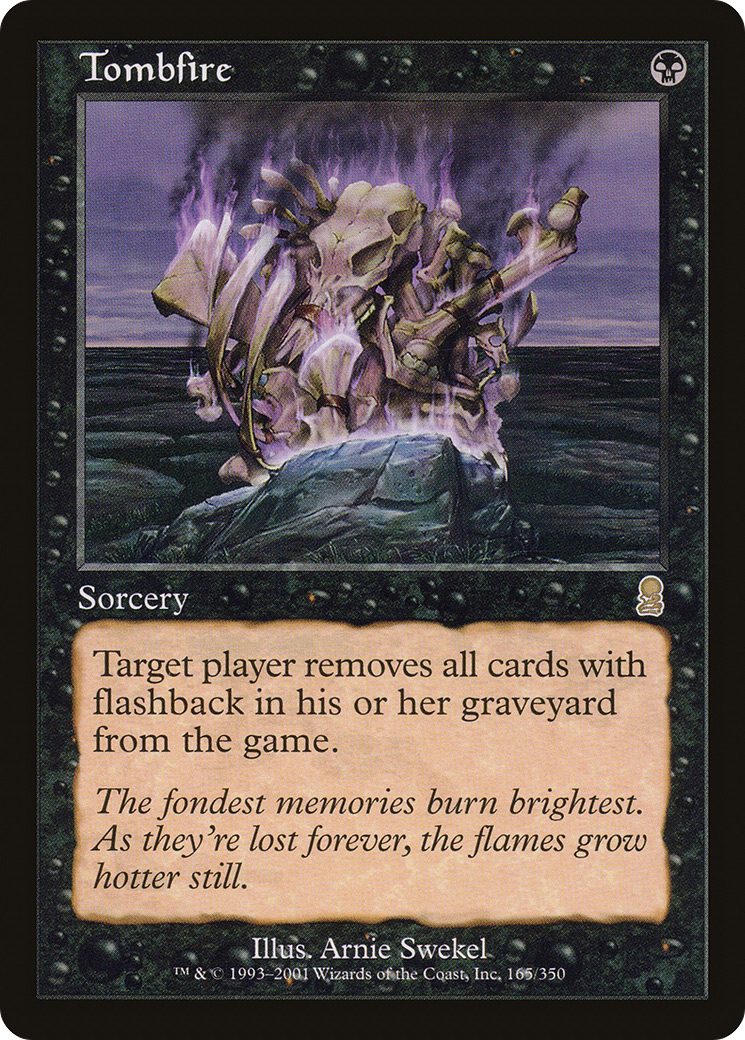 Tombfire (ODY-165) - Odyssey Foil