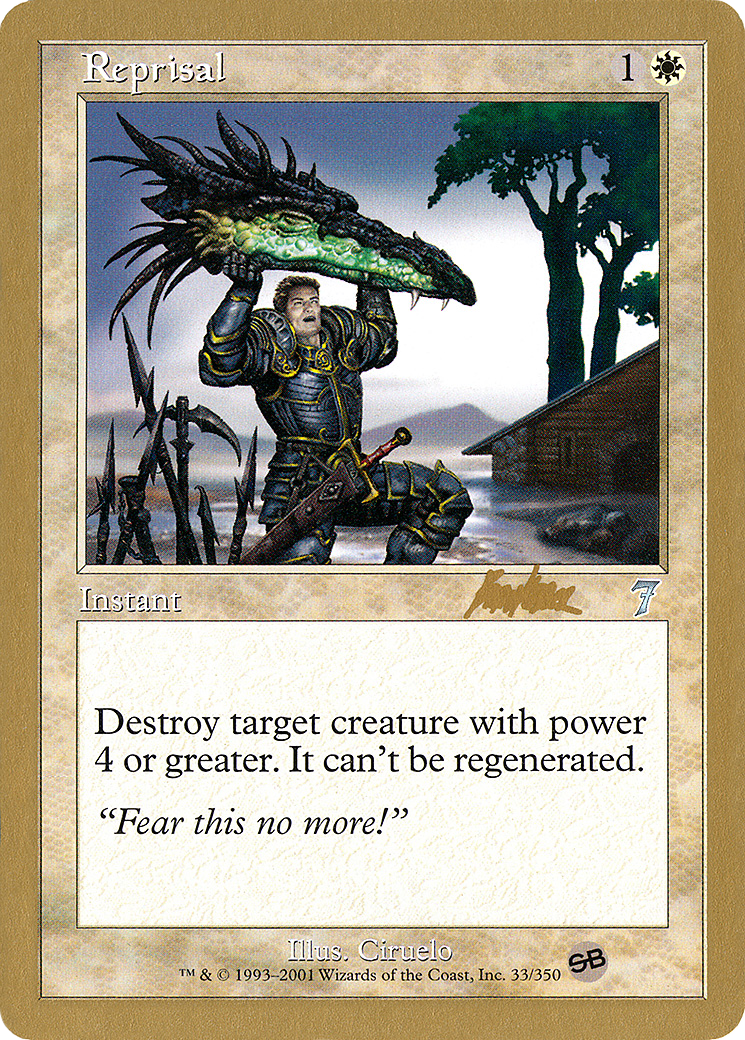 Reprisal (WC02-BK33SB) - World Championship Decks 2002