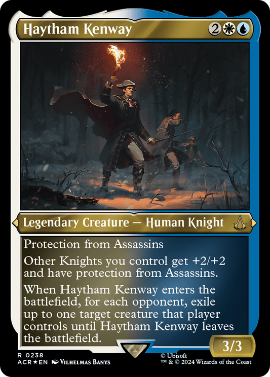 Haytham Kenway (ACR-238) - Assassin's Creed Etched Foil - Premium MTG Single from Wizards of the Coast - Just $0.43! Shop now at Game Crave Tournament Store