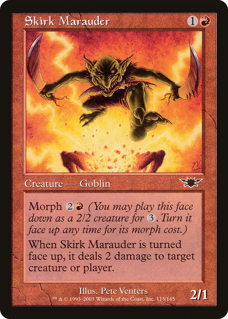 Skirk Marauder (LGN-113) - Legions - Premium MTG Single from Wizards of the Coast - Just $0.25! Shop now at Game Crave Tournament Store