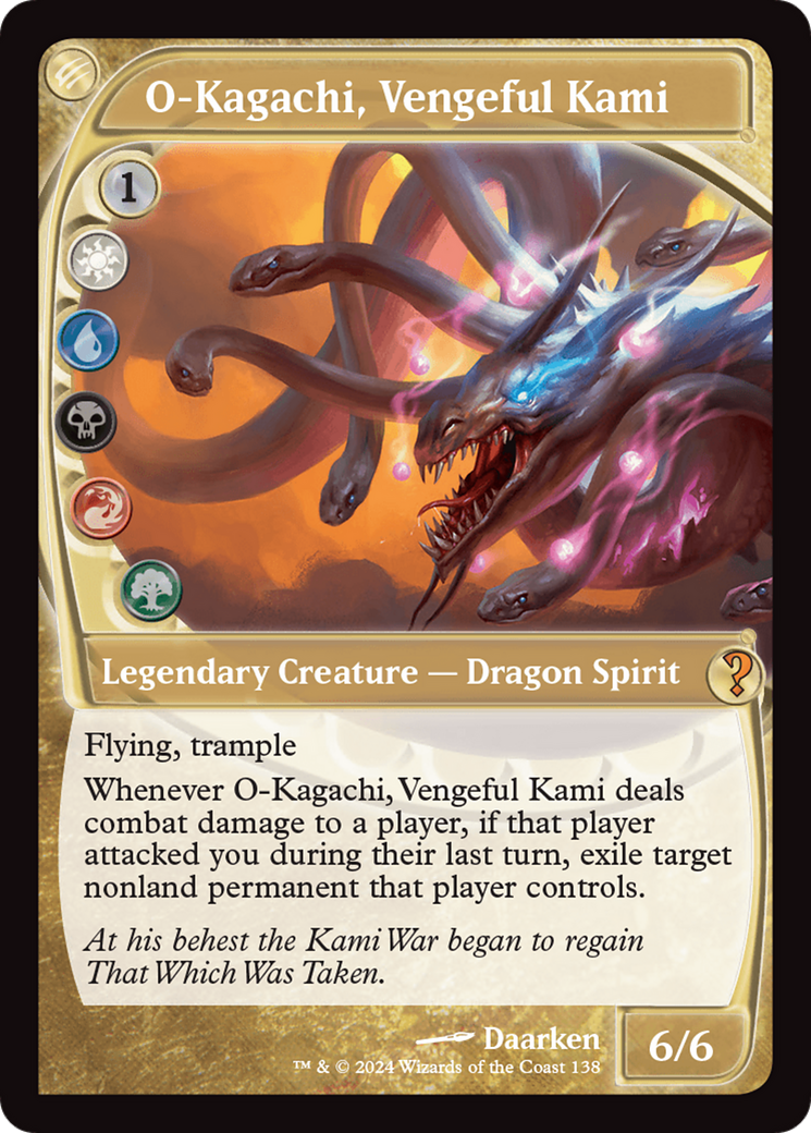 O-Kagachi, Vengeful Kami (MB2-138) - Mystery Booster 2 - Premium MTG Single from Wizards of the Coast - Just $0.67! Shop now at Game Crave Tournament Store