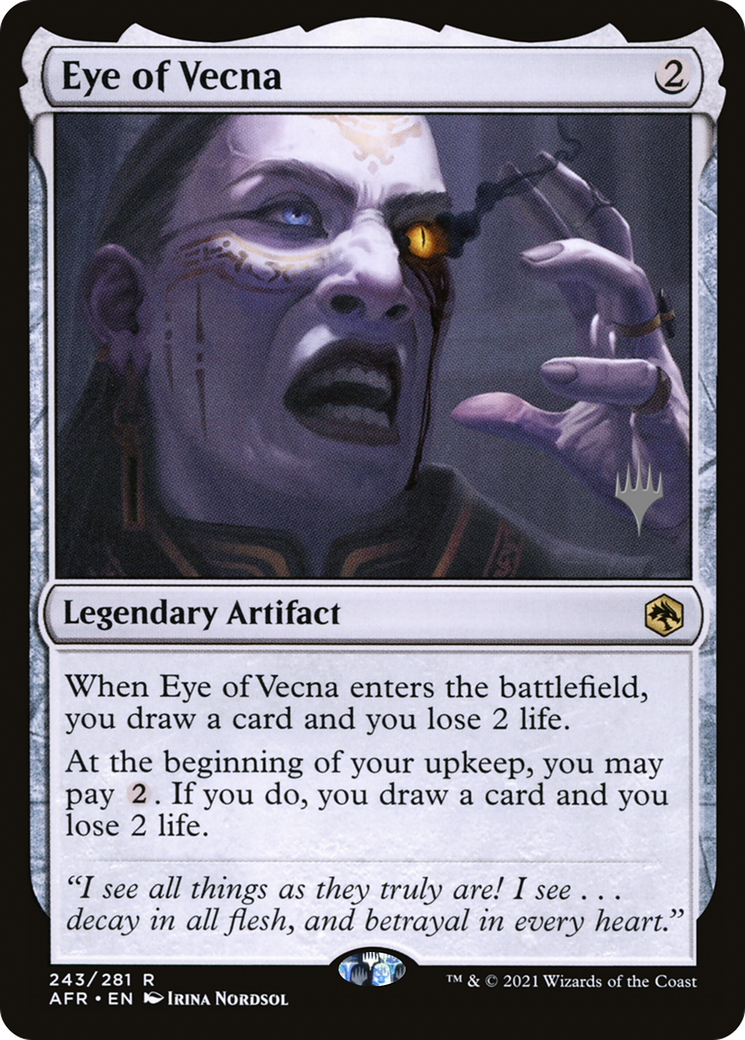 Eye of Vecna (PAFR-243P) - Adventures in the Forgotten Realms Promos