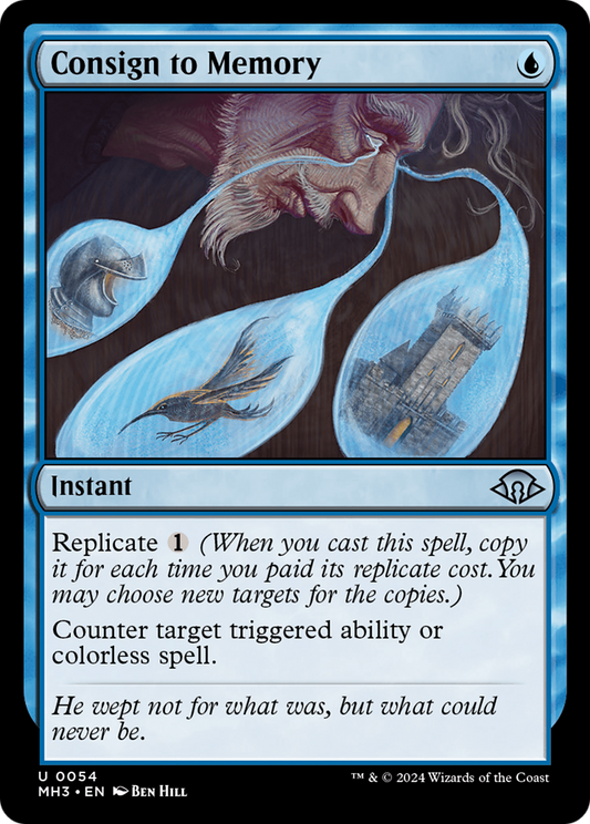 Consign to Memory (MH3-054) - Modern Horizons 3 - Premium MTG Single from Wizards of the Coast - Just $4.59! Shop now at Game Crave Tournament Store