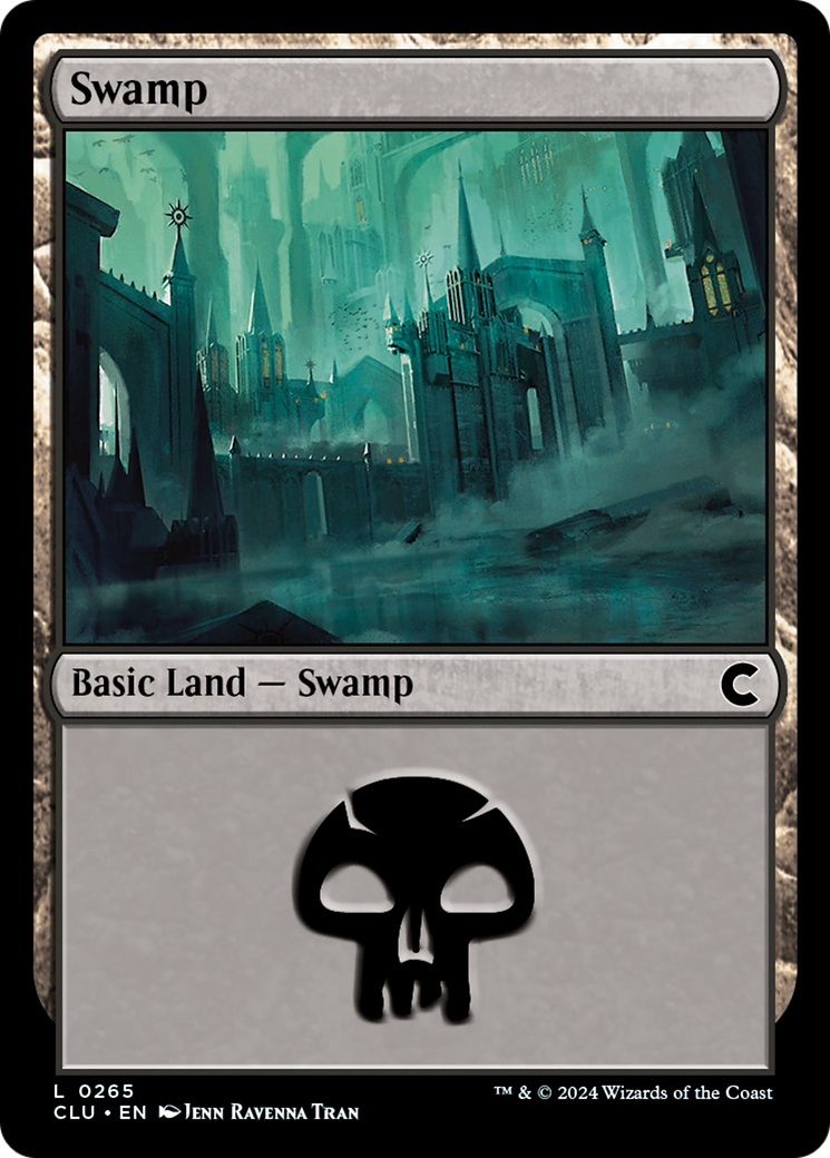 Swamp (CLU-265) - Ravnica: Clue Edition - Premium MTG Single from Wizards of the Coast - Just $0.25! Shop now at Game Crave Tournament Store