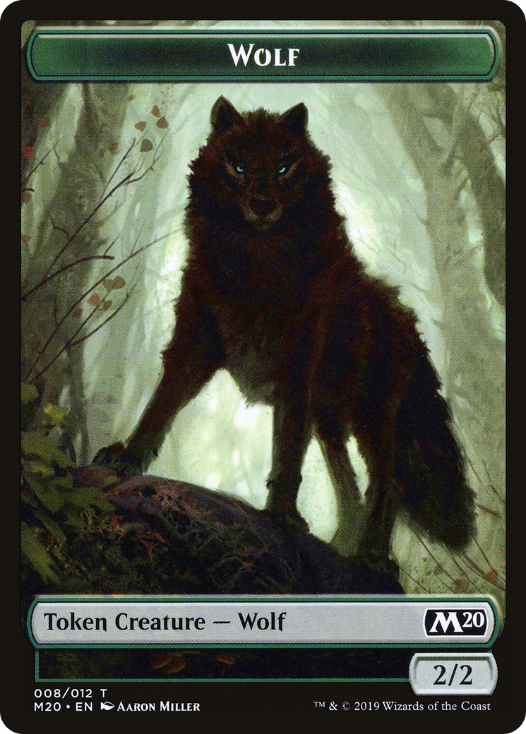 Wolf (TM20-008) - Core Set 2020 Tokens
