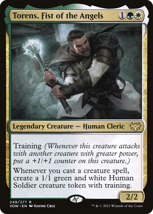 Torens, Fist of the Angels (VOW-249) - Innistrad: Crimson Vow - Premium MTG Single from Wizards of the Coast - Just $0.09! Shop now at Game Crave Tournament Store