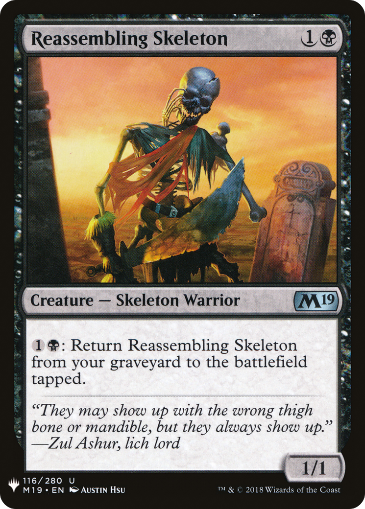 Reassembling Skeleton (MB1-748) - Mystery Booster