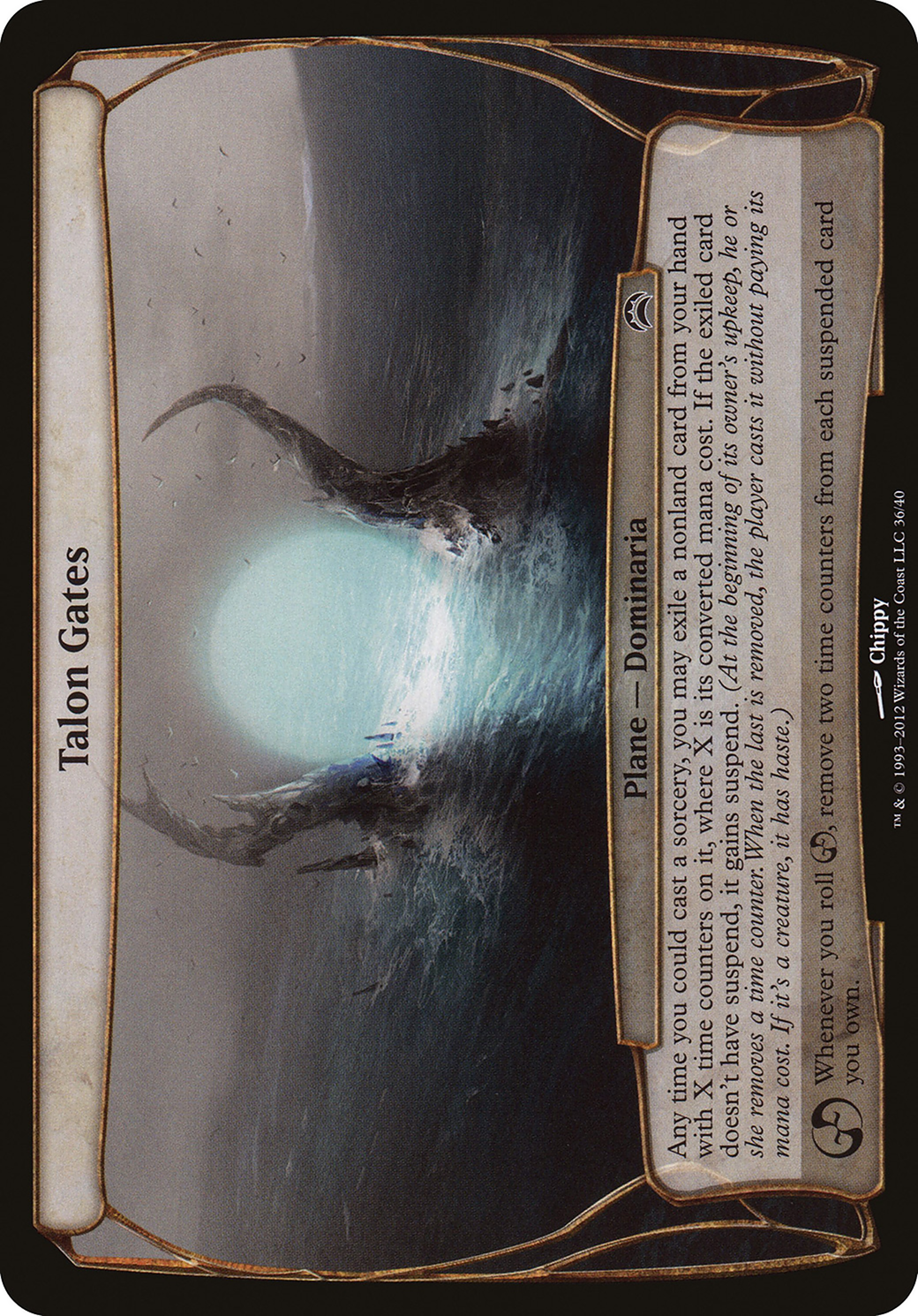 Talon Gates (OPC2-036) - Planechase 2012 Planes