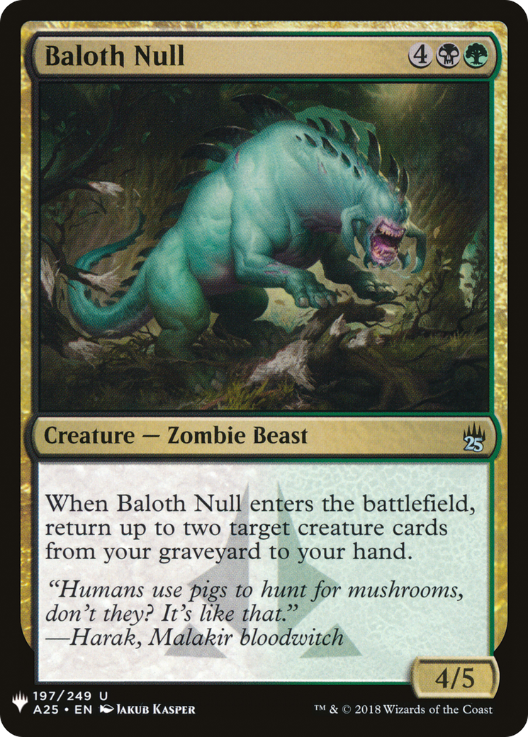 Baloth Null (MB1-1396) - Mystery Booster
