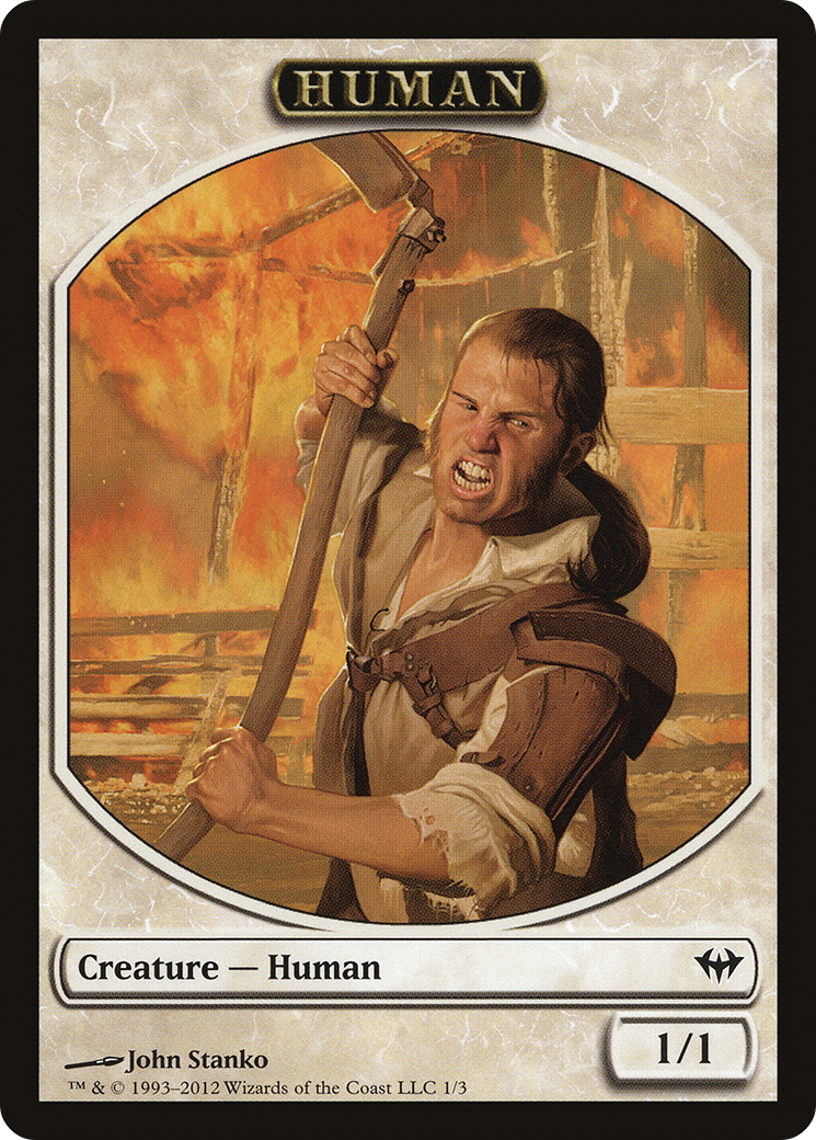 Human (TDKA-001) - Dark Ascension Tokens