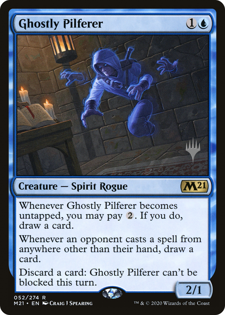 Ghostly Pilferer (PM21-52P) - Core Set 2021 Promos