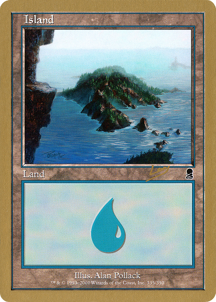 Island (WC02-RL335) - World Championship Decks 2002
