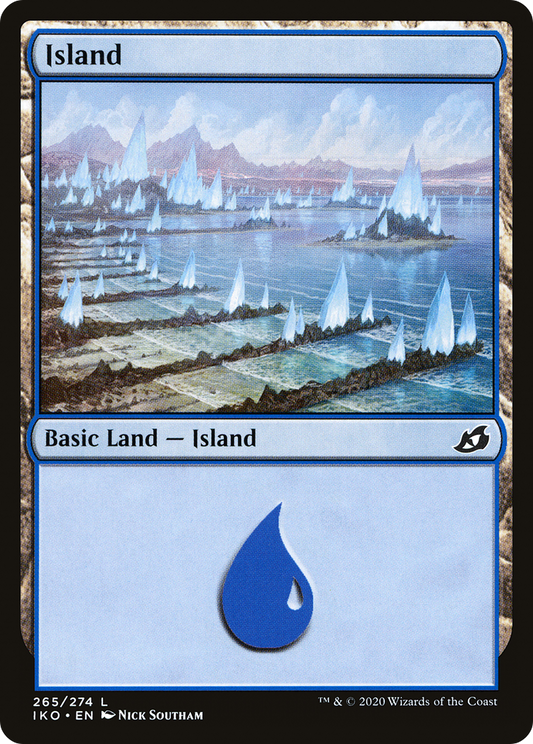 Island (IKO-265) - Ikoria: Lair of Behemoths Foil