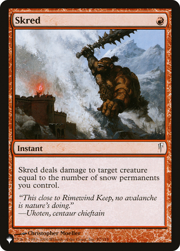Skred (PLIST-155) - The List