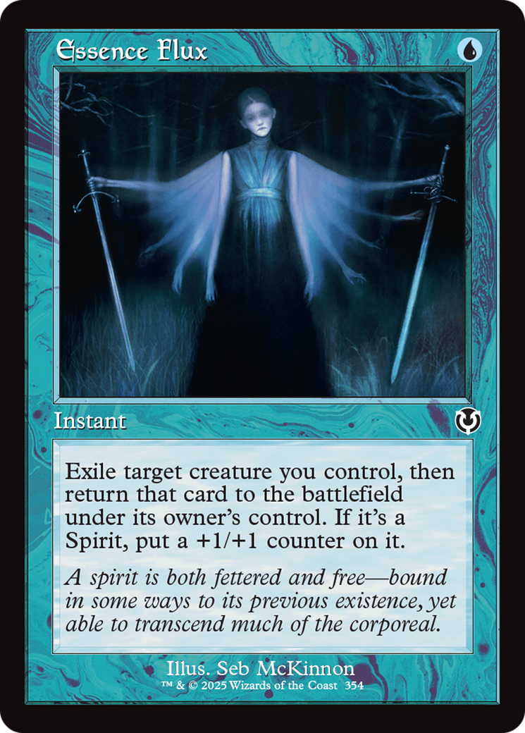Essence Flux (Retro Frame) (-354) - Innistrad Remastered Foil - Premium MTG Single from Wizards of the Coast - Just $2.49! Shop now at Game Crave Tournament Store