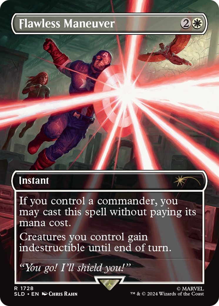 Flawless Maneuver (SLD-1728) - Secret Lair Drop (Borderless) - Premium MTG Single from Wizards of the Coast - Just $12.53! Shop now at Game Crave Tournament Store