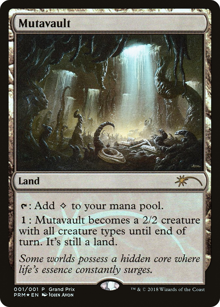 Mutavault (PGPX-2018) - Grand Prix Promos Foil