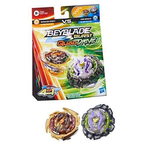 Beyblade Burst Quad Drive Dual Packs - Choose your Beyblade - Premium Battle Tops from ToyShnip - Just $21.70! Shop now at Game Crave Tournament Store