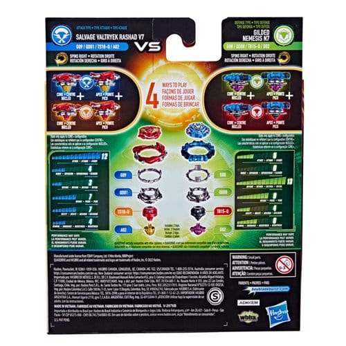 Beyblade Burst Quad Drive Dual Packs - Choose your Beyblade - Premium Battle Tops from ToyShnip - Just $21.70! Shop now at Game Crave Tournament Store