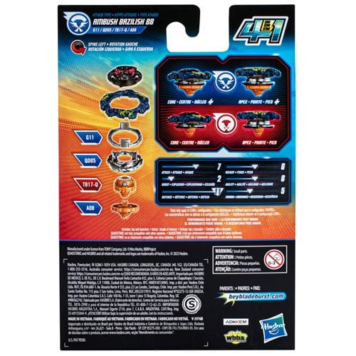 Beyblade Burst QuadStrike - Choose your Beyblade - Premium Battle Tops from ToyShnip - Just $18.86! Shop now at Game Crave Tournament Store