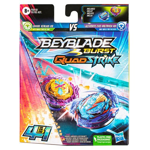 Beyblade Burst QuadStrike Dual Pack - Choose your Beyblade - Premium Battle Tops from ToyShnip - Just $21.90! Shop now at Game Crave Tournament Store