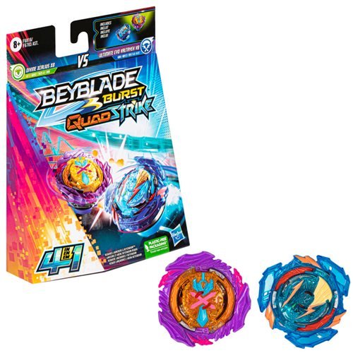 Beyblade Burst QuadStrike Dual Pack - Choose your Beyblade - Premium Battle Tops from ToyShnip - Just $21.90! Shop now at Game Crave Tournament Store