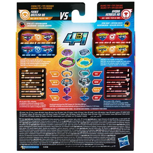Beyblade Burst QuadStrike Dual Pack - Choose your Beyblade - Premium Battle Tops from ToyShnip - Just $21.90! Shop now at Game Crave Tournament Store