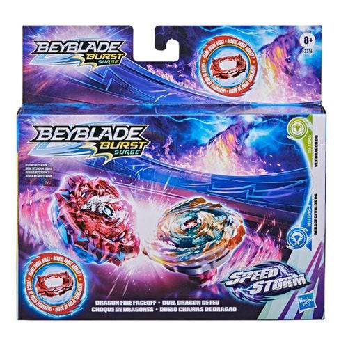 Beyblade Burst Surge Speedstorm Dragon Fire Faceoff - Premium Battle Tops from ToyShnip - Just $36.55! Shop now at Game Crave Tournament Store