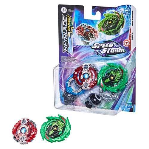 Beyblade Burst Surge Speedstorm Dual Pack - Choose your Beyblade - Premium Action & Toy Figures from ToyShnip - Just $15.86! Shop now at Game Crave Tournament Store