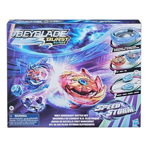 Beyblade Burst Surge Speedstorm Volt Knockout Battle Set - Premium Action & Toy Figures from ToyShnip - Just $43.51! Shop now at Game Crave Tournament Store