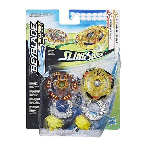 Beyblade Burst Turbo Slingshock Dual Pack - Choose your Beyblade - Premium Toys & Games from ToyShnip - Just $20.64! Shop now at Game Crave Tournament Store
