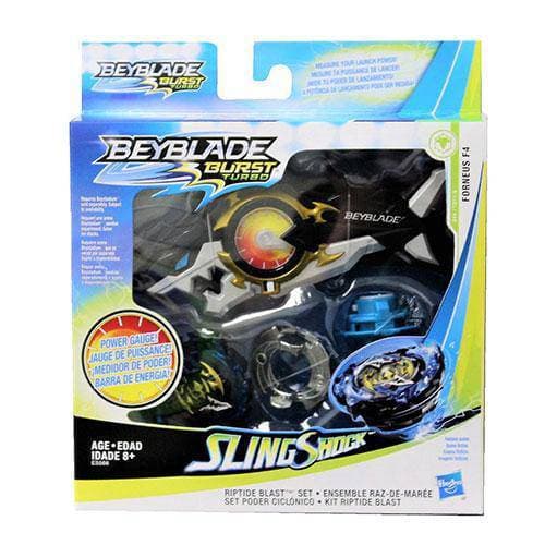 Beyblade Burst Turbo Slingshock Riptide Blast Set - Shark Launcher& Forneus F4 - Premium Battle Tops from ToyShnip - Just $41.34! Shop now at Game Crave Tournament Store