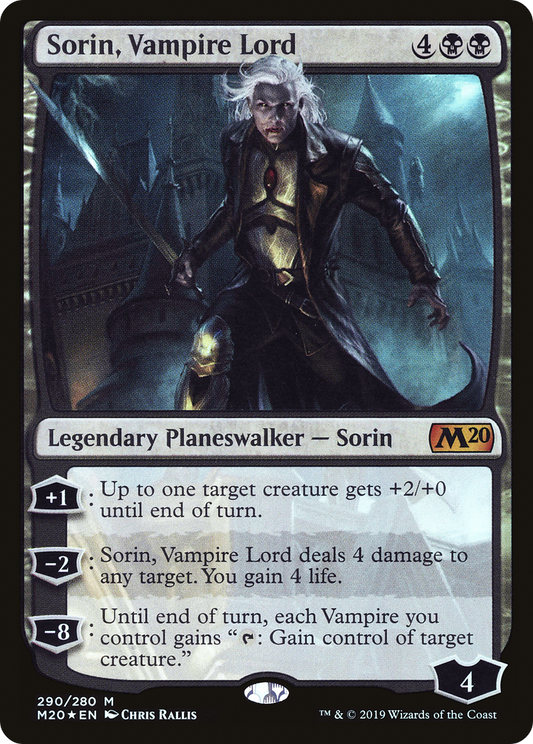 Sorin, Vampire Lord (M20-290) - Core Set 2020 Foil