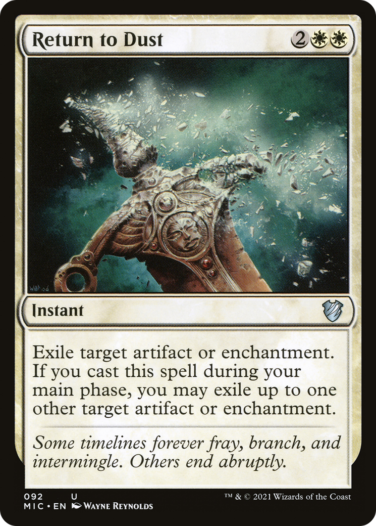 Return to Dust (MIC-092) - Midnight Hunt Commander - Premium MTG Single from Wizards of the Coast - Just $0.25! Shop now at Game Crave Tournament Store