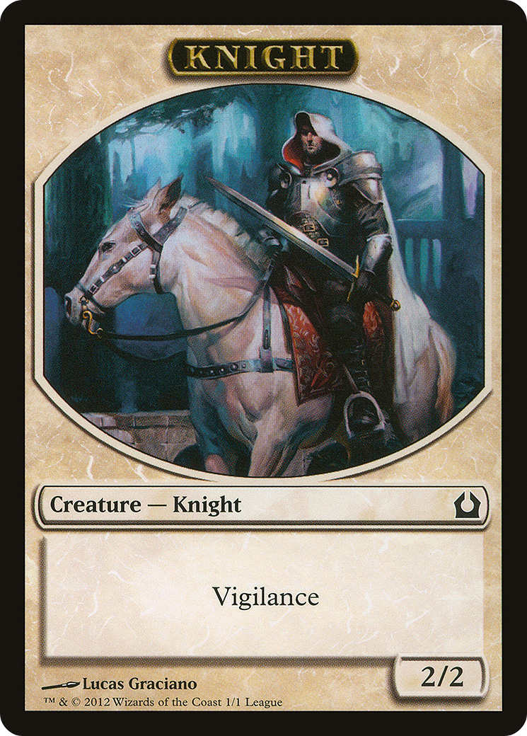 Knight (L12-002) - League Tokens 2012