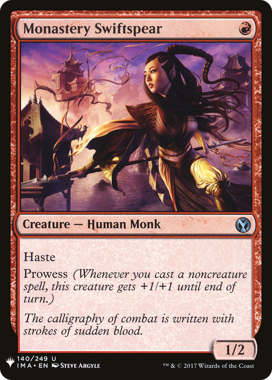 Monastery Swiftspear (MB1-1017) - Mystery Booster