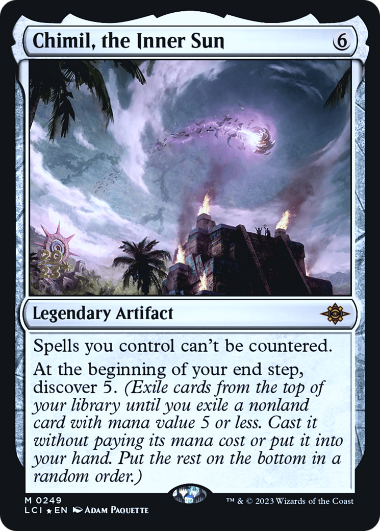 Chimil, the Inner Sun (PLCI-249S) - The Lost Caverns of Ixalan Promos Foil - Premium MTG Single from Wizards of the Coast - Just $16.43! Shop now at Game Crave Tournament Store