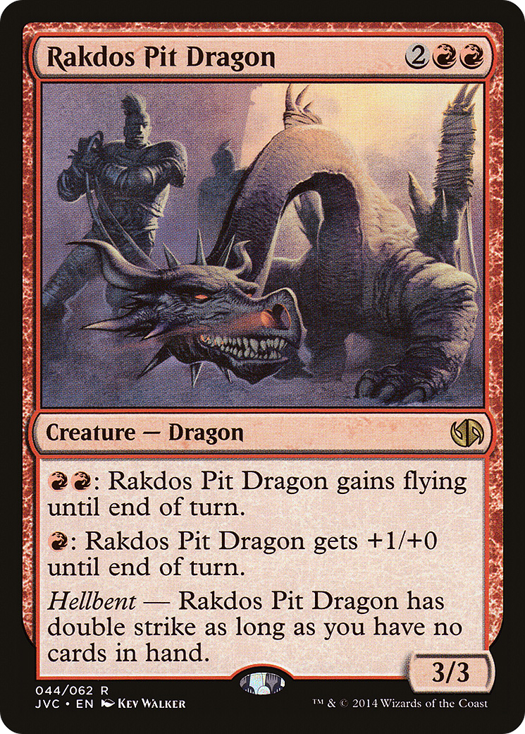 Rakdos Pit Dragon (JVC-044) - Duel Decks Anthology: Jace vs. Chandra