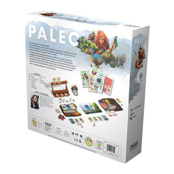 Paleo - Premium Board Game from Z-Man Games - Just $59.99! Shop now at Game Crave Tournament Store