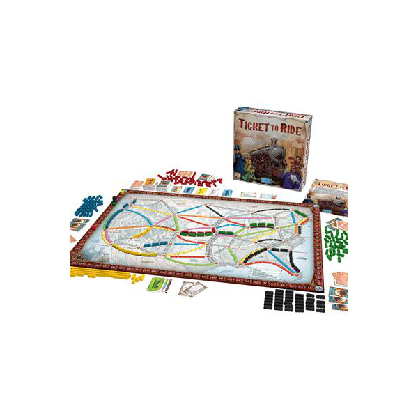 Ticket to Ride - Premium Board Game from Days of Wonder - Just $49.99! Shop now at Game Crave Tournament Store