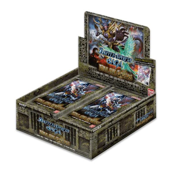 Battle Spirits Saga TCG: Set 02 False Gods Booster Box - Premium BSS Sealed from Bandai - Just $89.99! Shop now at Game Crave Tournament Store