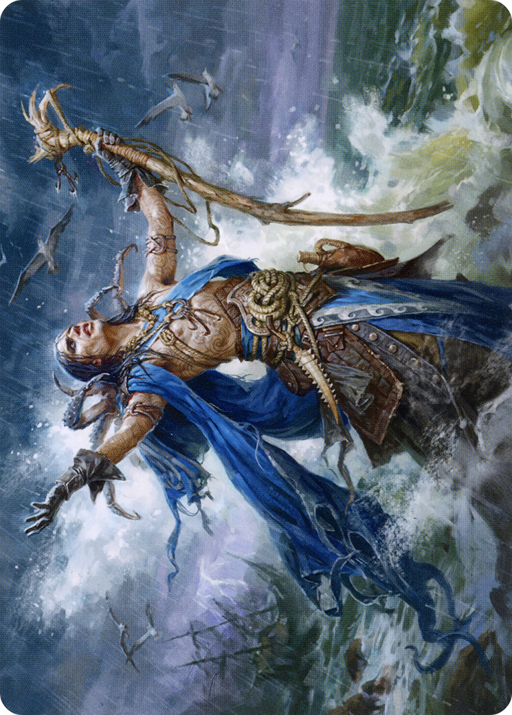 Lier, Disciple of the Drowned // Lier, Disciple of the Drowned (AMID-025) - Midnight Hunt Art Series (Borderless) - Premium MTG Single from Wizards of the Coast - Just $0! Shop now at Game Crave Tournament Store