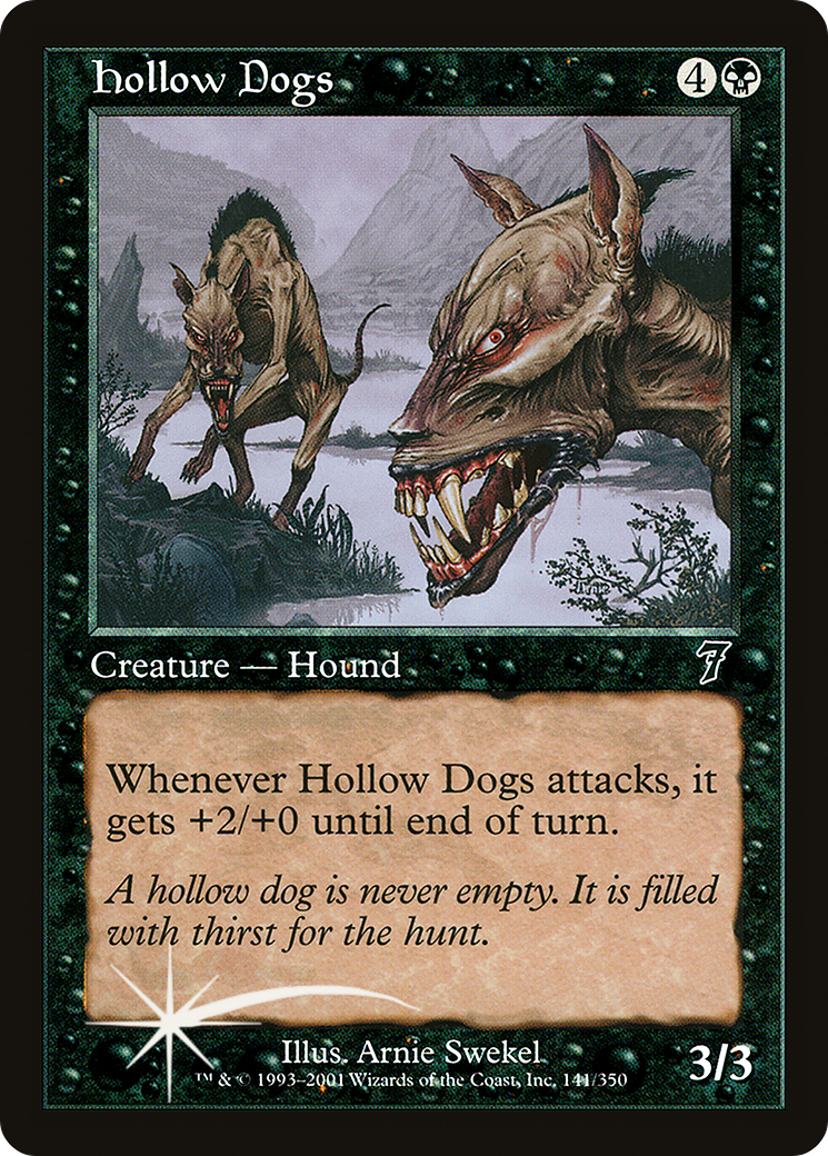 Hollow Dogs (7ED-141★) - Seventh Edition Foil - Premium MTG Single from Wizards of the Coast - Just $0.56! Shop now at Game Crave Tournament Store