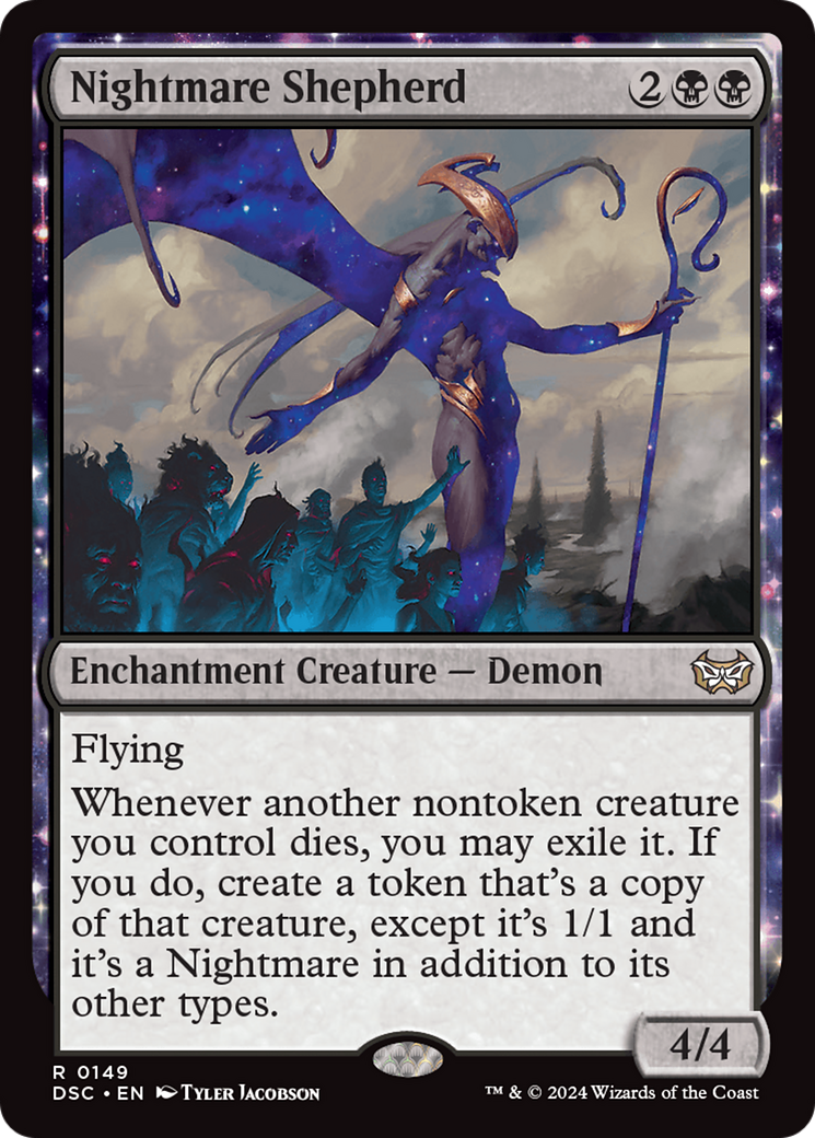 Nightmare Shepherd (DSC-149) - Duskmourn: House of Horror Commander - Premium MTG Single from Wizards of the Coast - Just $0.25! Shop now at Game Crave Tournament Store