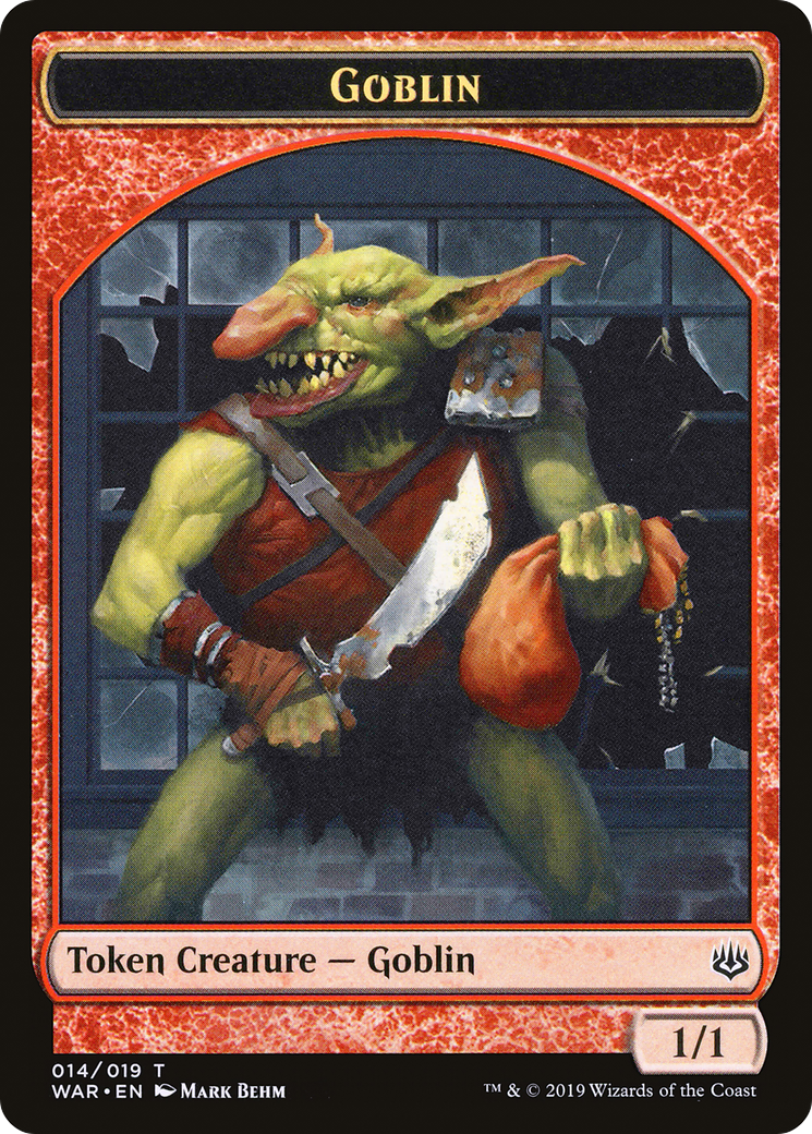 Goblin (TWAR-014) - War of the Spark Tokens