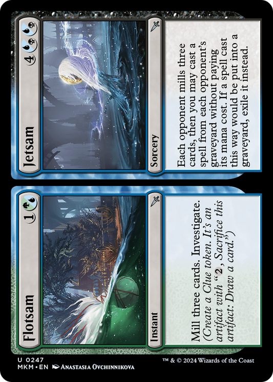 Flotsam // Jetsam (MKM-247) - Murders at Karlov Manor Foil - Premium MTG Single from Wizards of the Coast - Just $0.25! Shop now at Game Crave Tournament Store